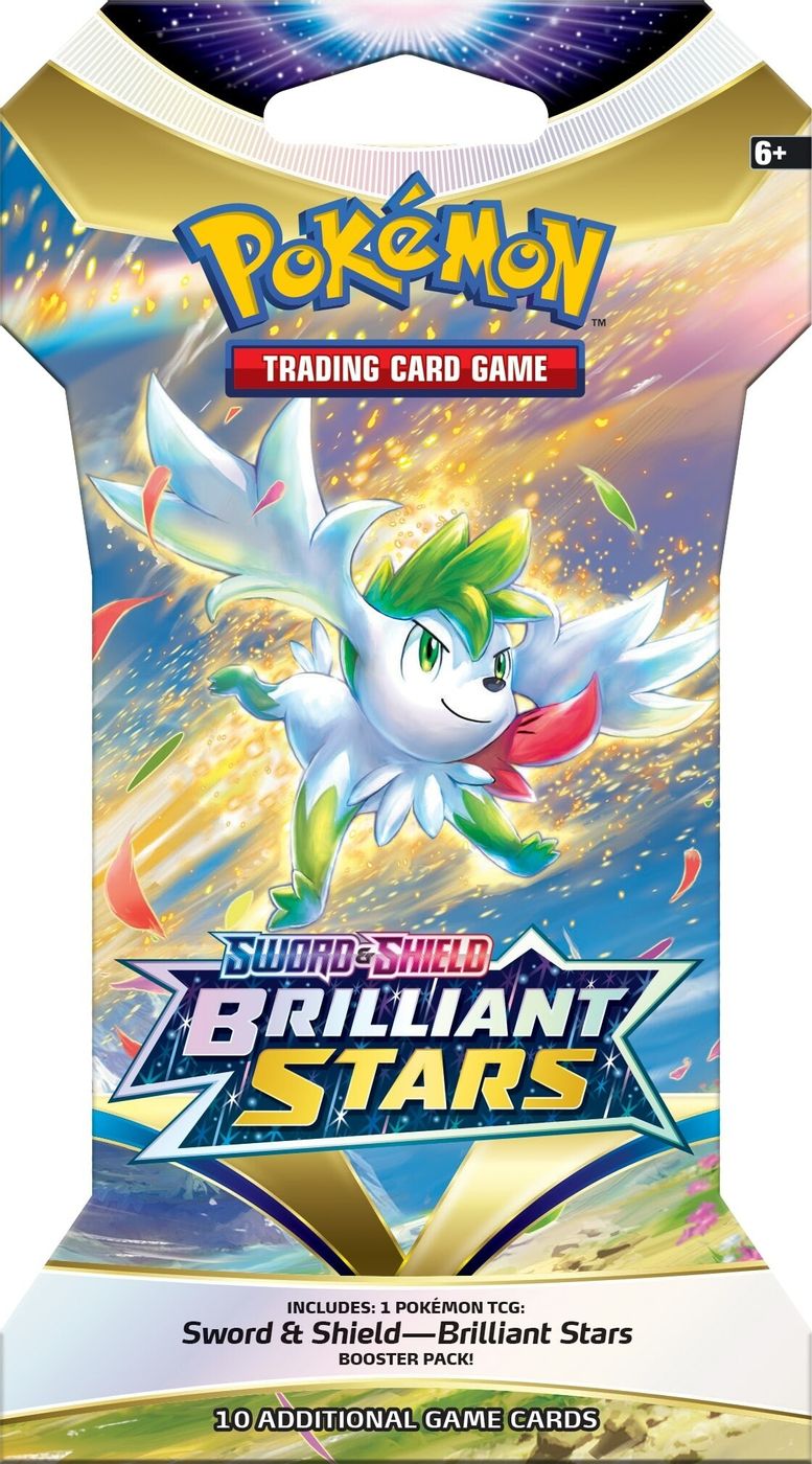 Brilliant Stars Sleeved Booster Pack — SWSH09: Brilliant Stars