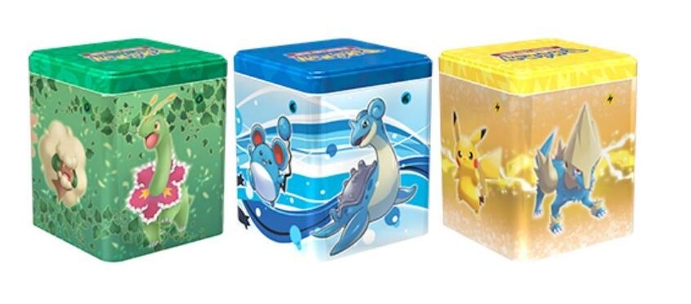 Pokemon Stacking Tins [Set of 3] — Miscellaneous Cards & Products