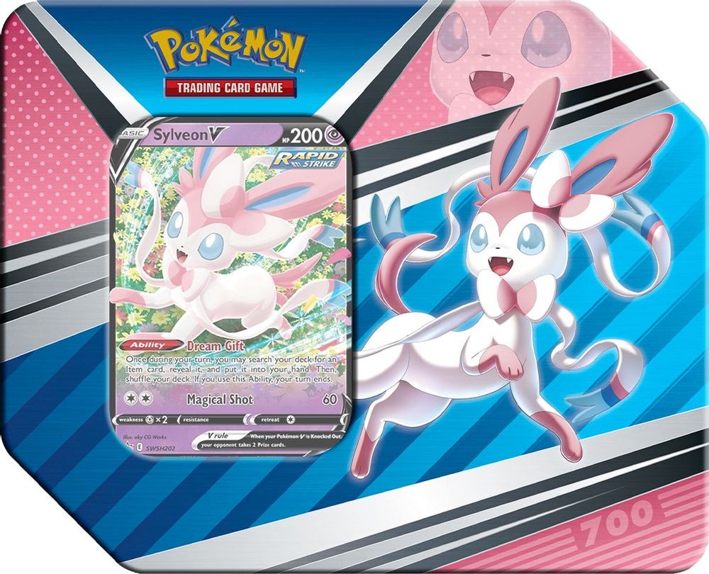 V Heroes Tin [Sylveon V] — Miscellaneous Cards & Products