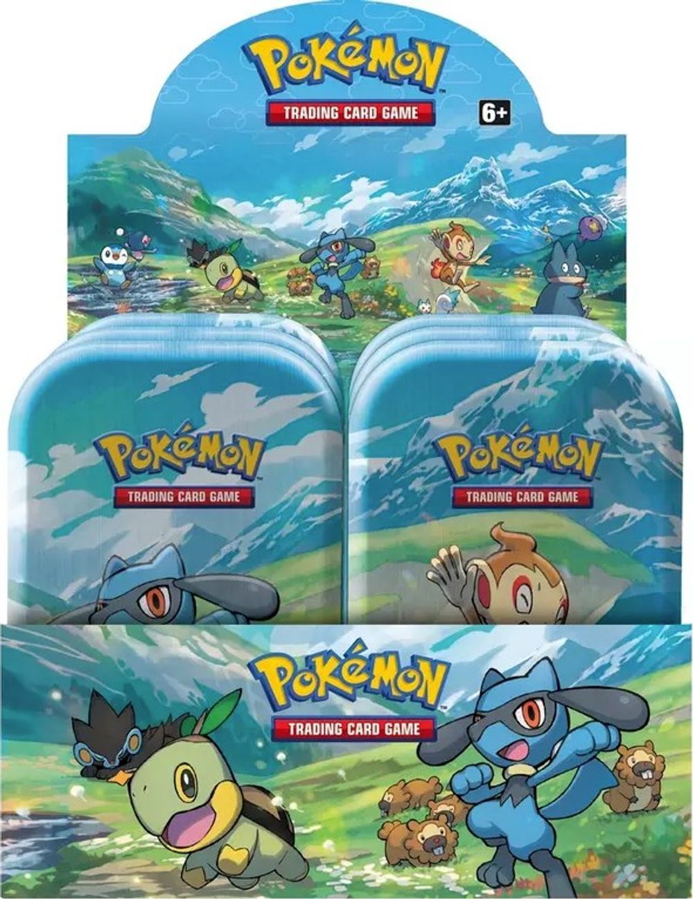 Sinnoh Star Mini Tin Display — Miscellaneous Cards & Products