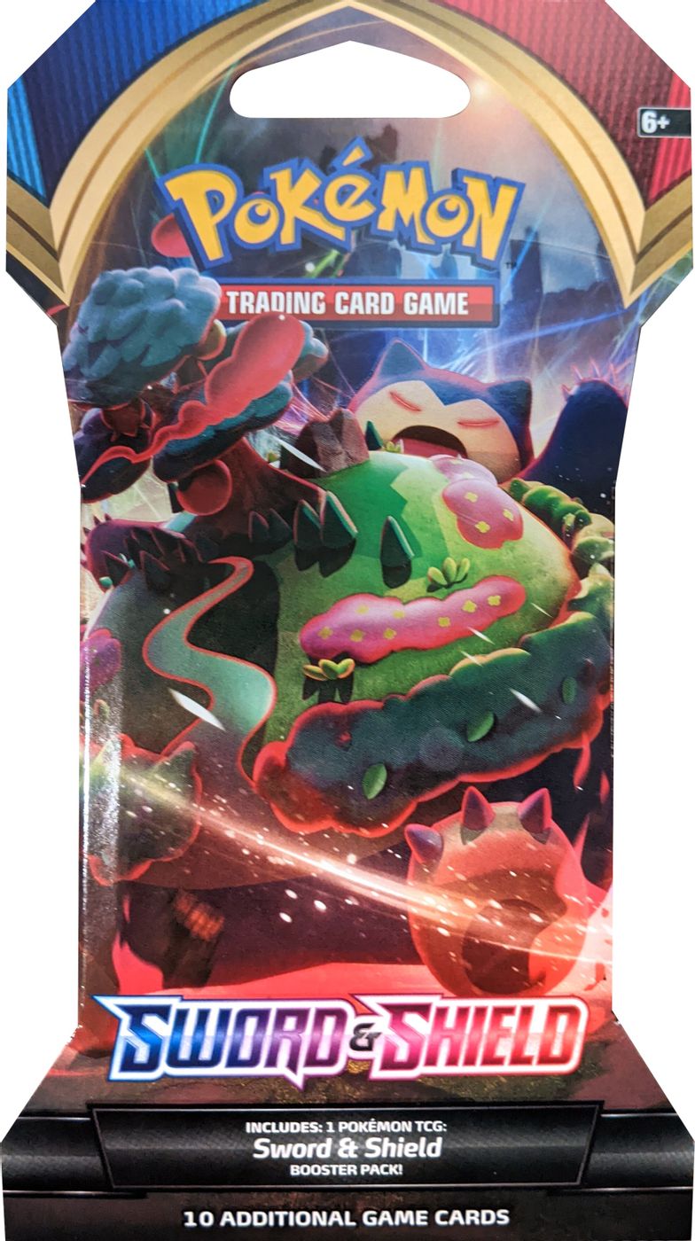 Sword and Shield Base Set Sleeved Booster Pack — SWSH01: Sword & Shield Base Set