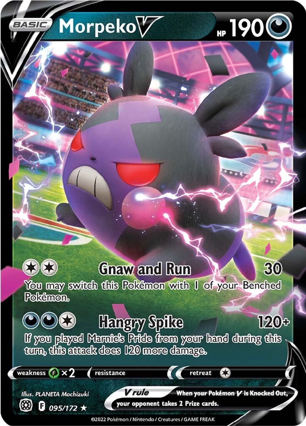 Morpeko V — SWSH09: Brilliant Stars