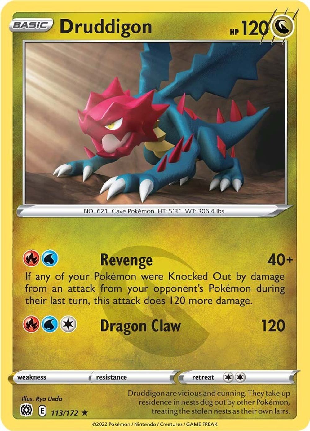 Druddigon — SWSH09: Brilliant Stars