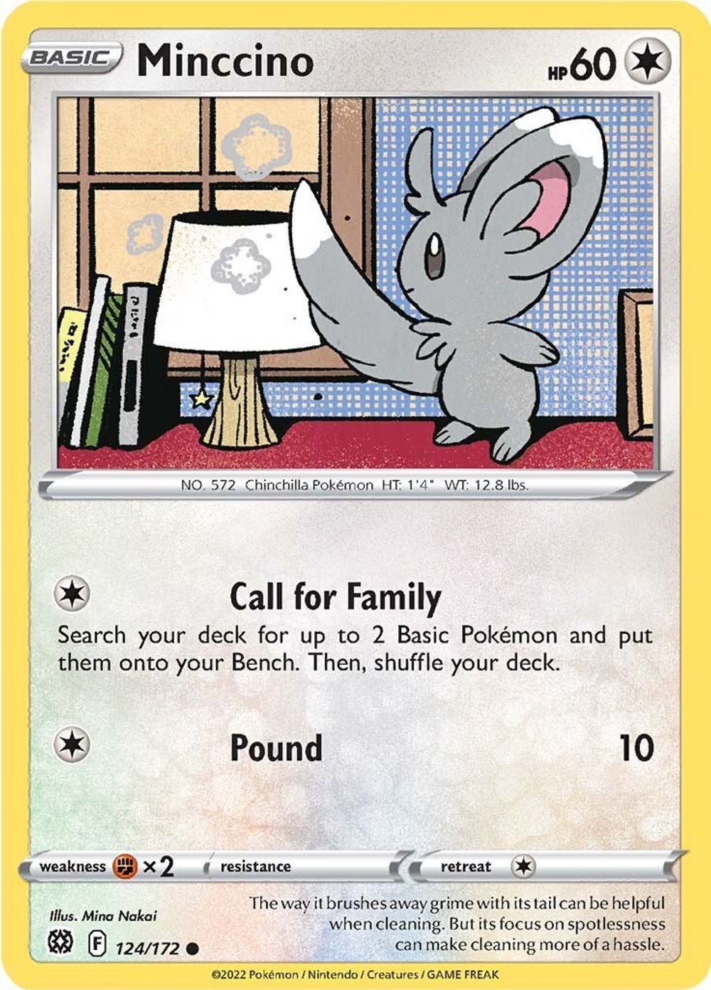 Minccino — SWSH09: Brilliant Stars