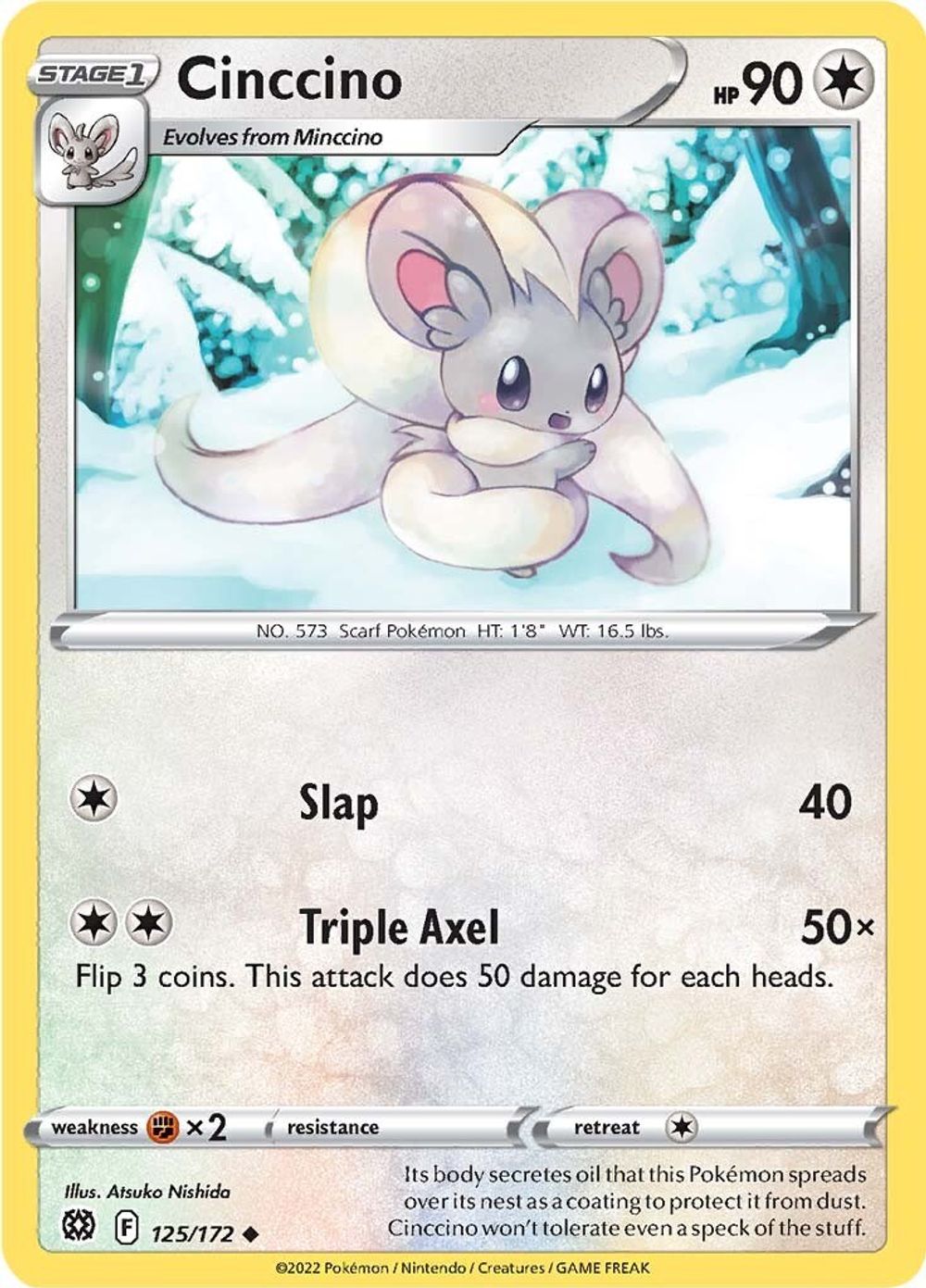 Cinccino — SWSH09: Brilliant Stars