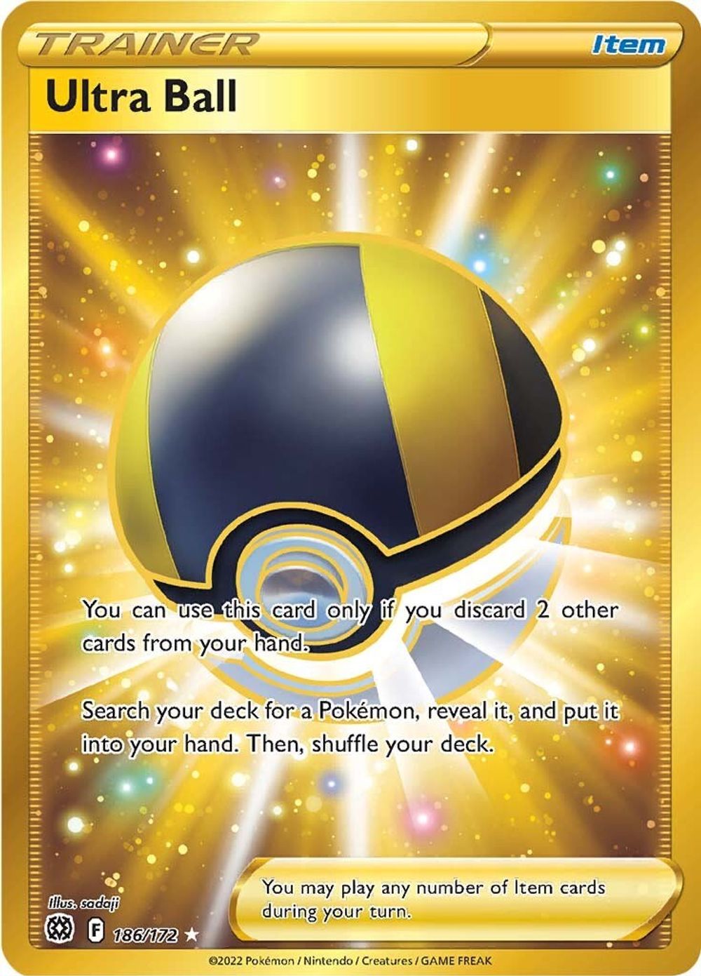 Ultra Ball (Secret) — SWSH09: Brilliant Stars
