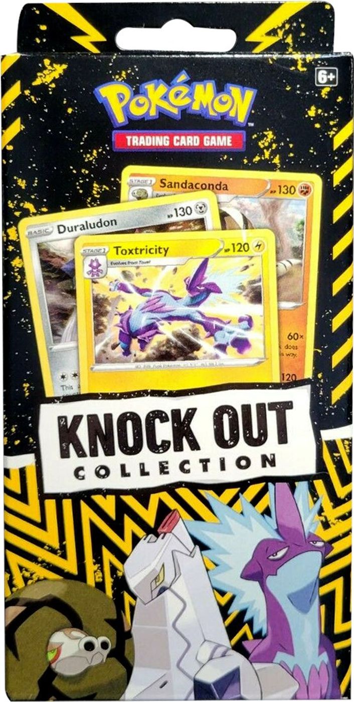 Knock Out Collection [Toxtricity, Duraludon, Sandaconda] — Miscellaneous Cards & Products