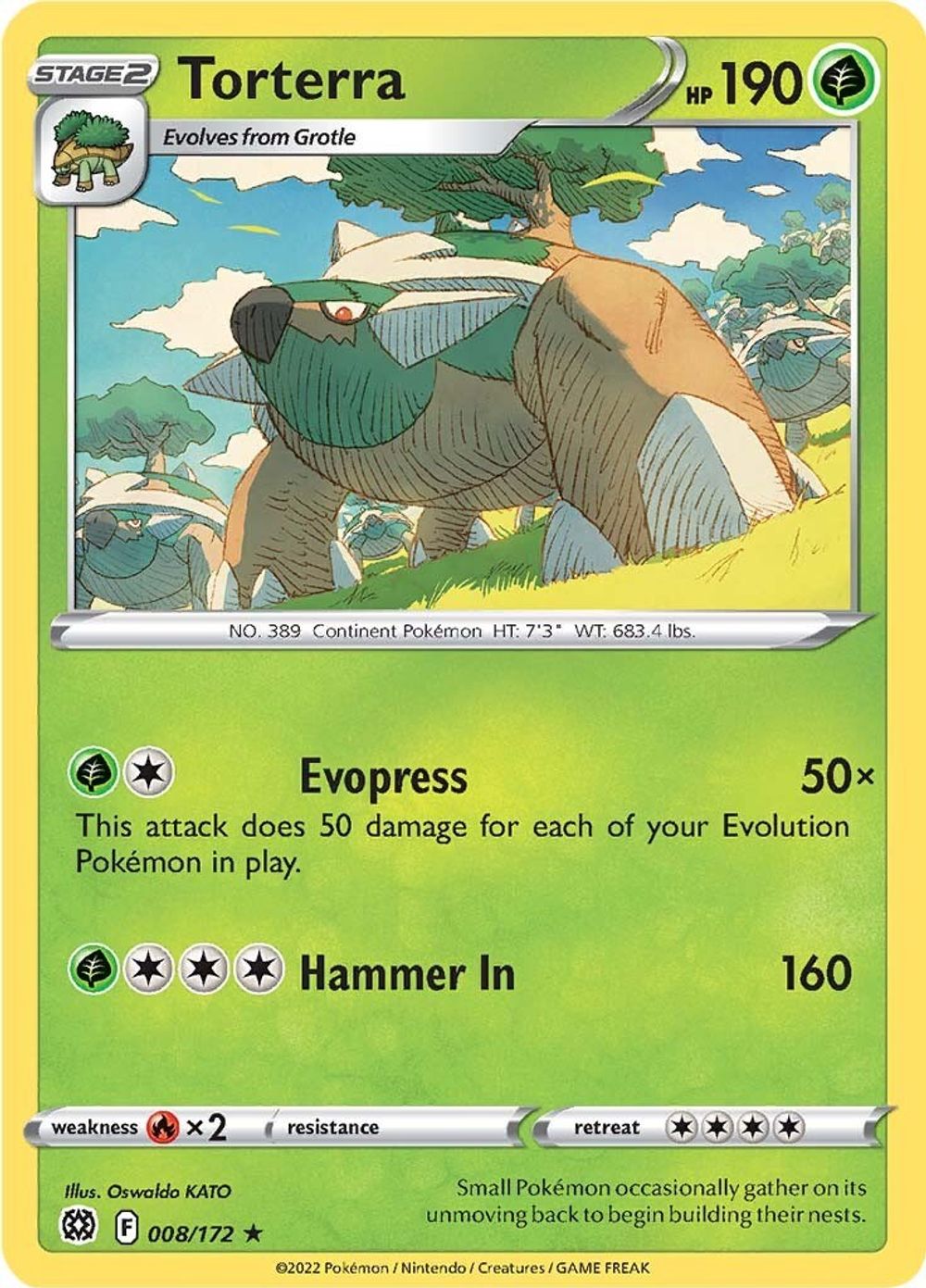 Torterra - 008/172 — Deck Exclusives