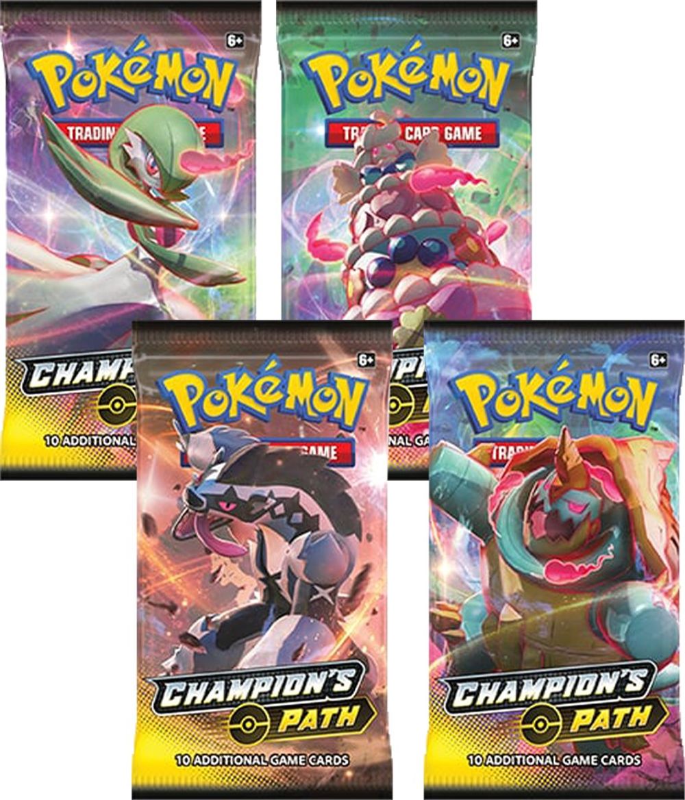 Champion's Path Booster Pack Art Bundle [Set of 4] — Champion's Path