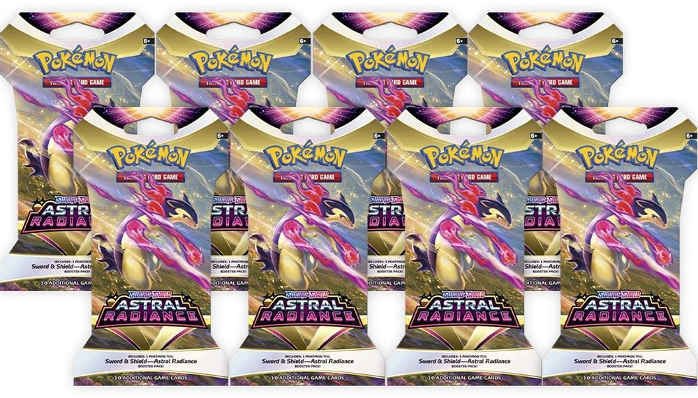 Astral Radiance Sleeved Booster Pack Bundle [Set of 8] — SWSH10: Astral Radiance