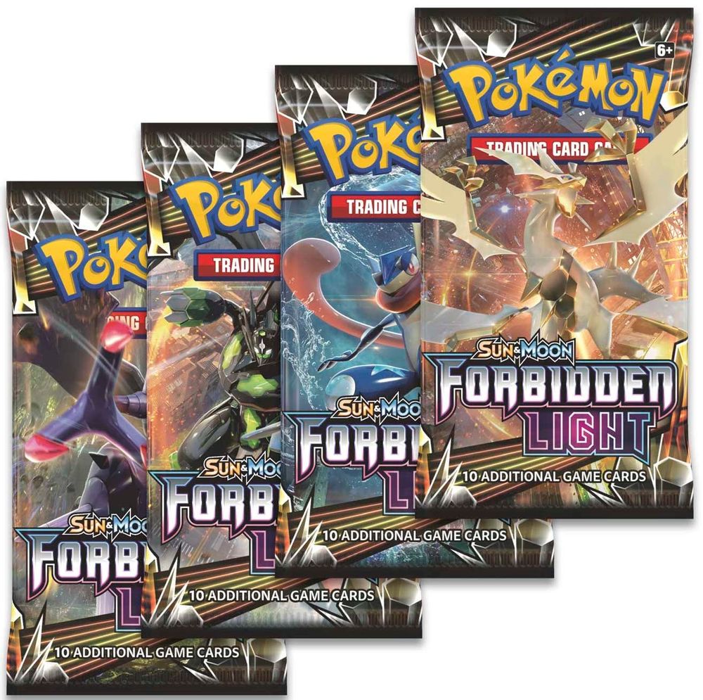 Forbidden Light Booster Pack Art Bundle [Set of 4] — SM - Forbidden Light