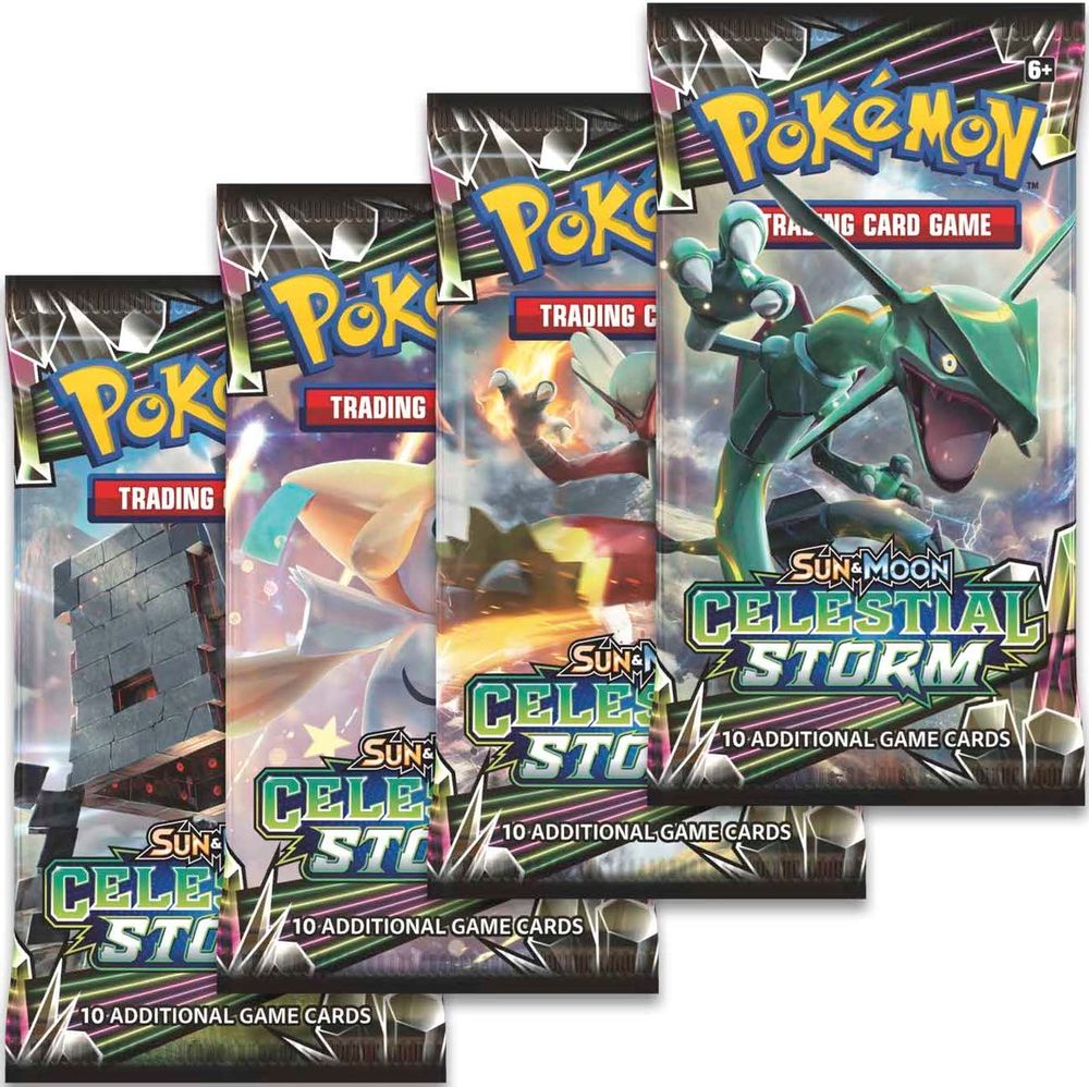 Celestial Storm Booster Pack Art Bundle [Set of 4] — SM - Celestial Storm