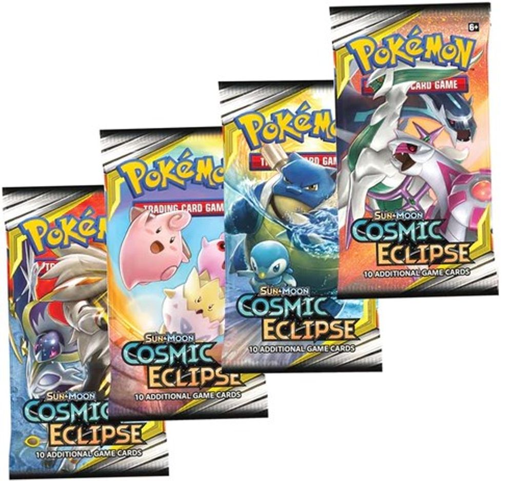 Cosmic Eclipse Booster Pack Art Bundle [Set of 4] — SM - Cosmic Eclipse