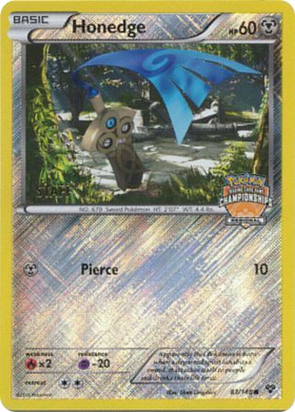 Honedge 83/146 (Regional Championships) [Staff] — League & Championship Cards