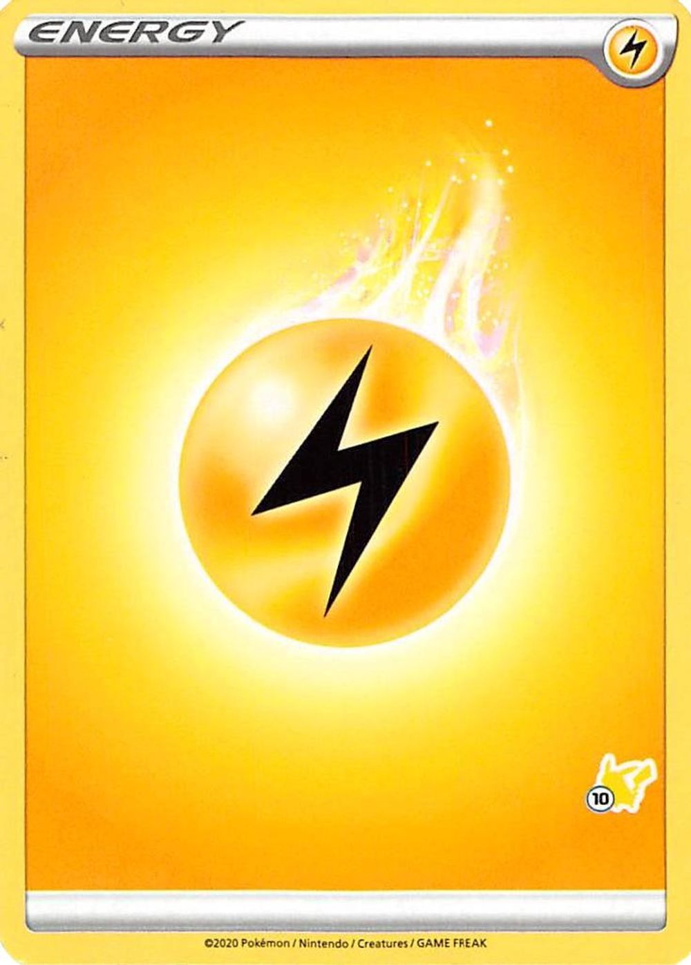 Lightning Energy (#10 Pikachu Stamped) — Battle Academy 2022