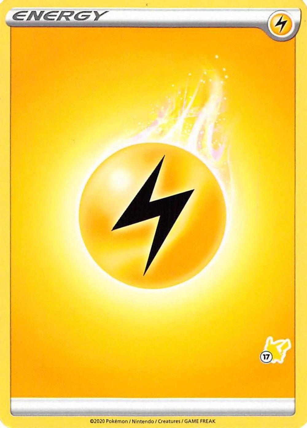 Lightning Energy (#17 Pikachu Stamped) — Battle Academy 2022