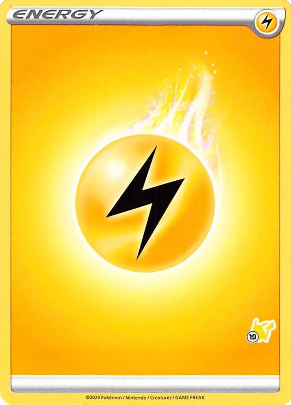 Lightning Energy (#19 Pikachu Stamped) — Battle Academy 2022