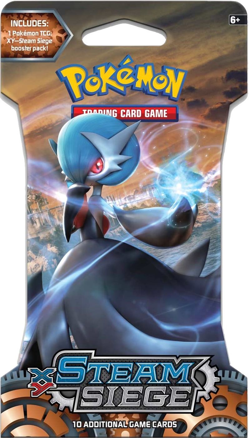 XY Steam Siege Sleeved Booster Pack — XY - Steam Siege