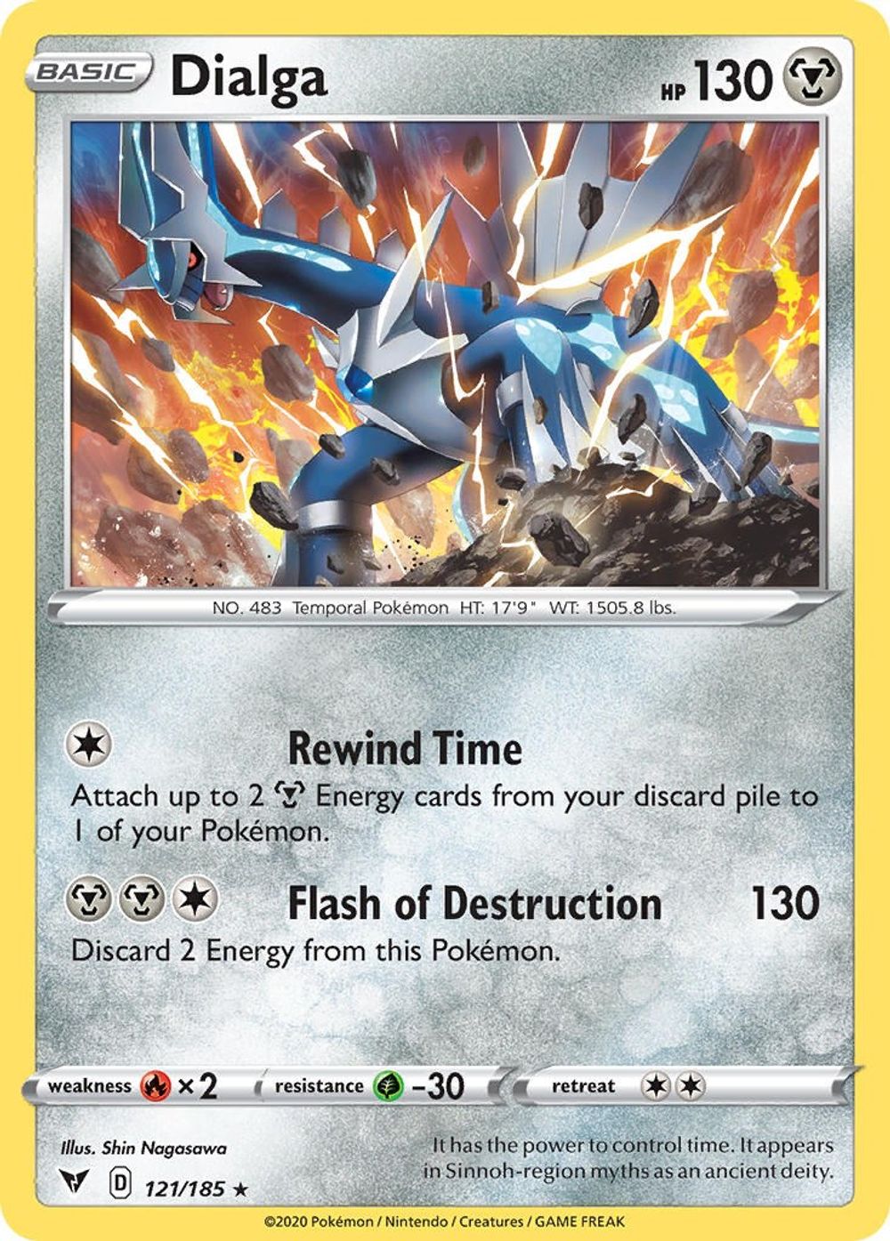 Dialga - 121/185 — Deck Exclusives