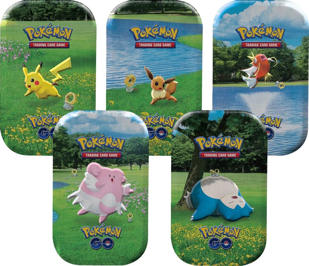 Pokemon GO Mini Tin [Set of 5] — Pokemon GO