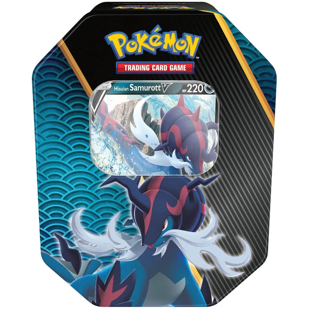 Divergent Powers Tin [Hisuian Samurott V] (International Version) — Miscellaneous Cards & Products
