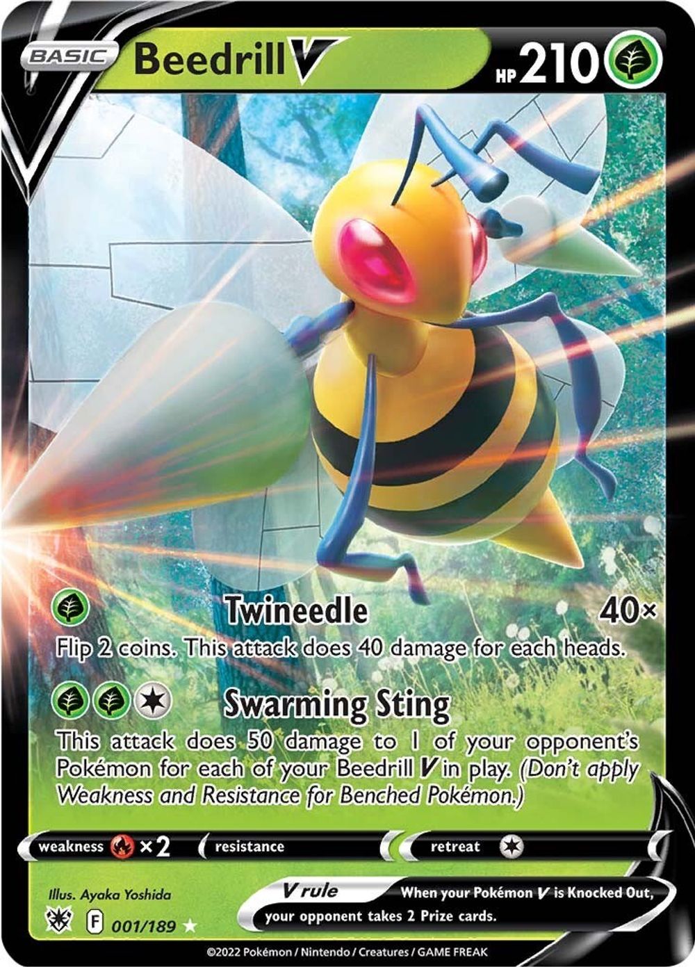 Beedrill V — SWSH10: Astral Radiance