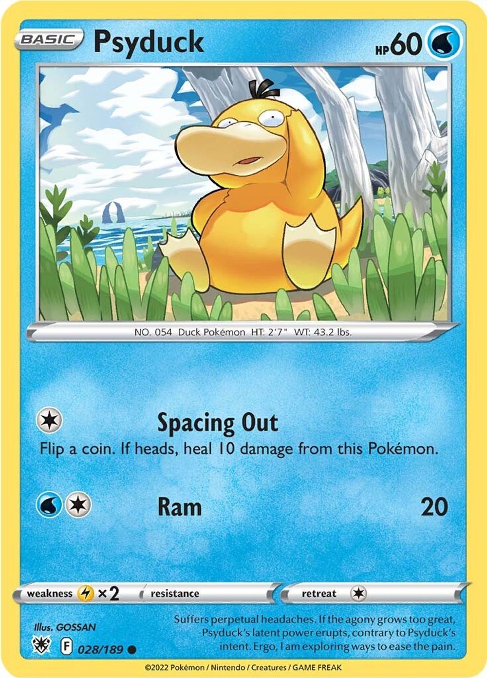 Psyduck — SWSH10: Astral Radiance