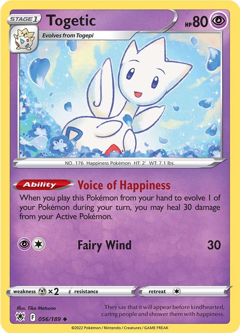 Togetic — SWSH10: Astral Radiance
