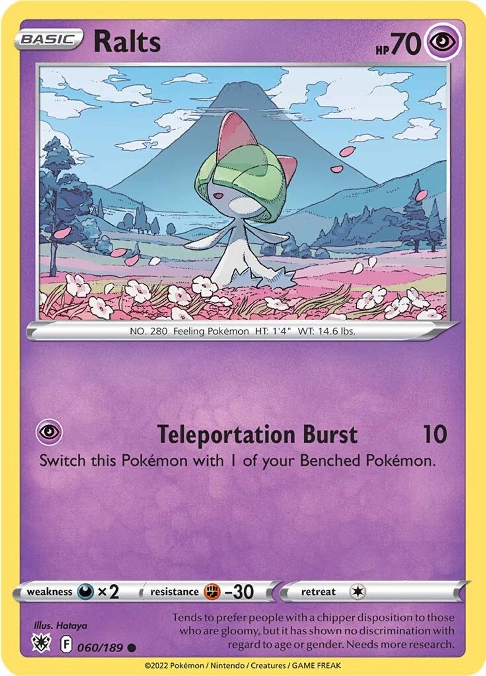 Ralts — SWSH10: Astral Radiance