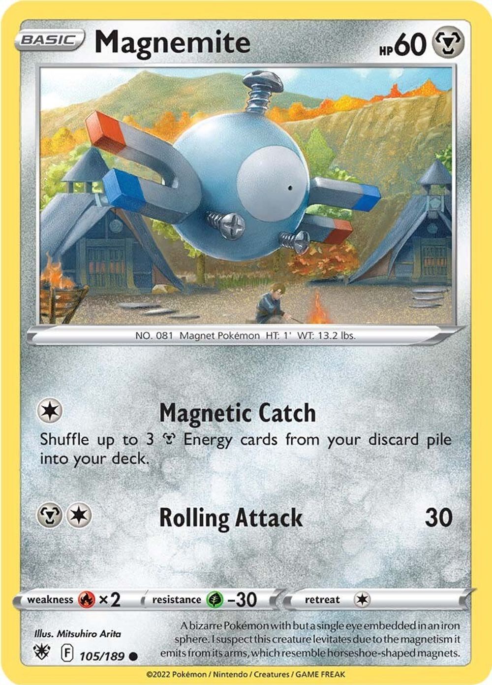 Magnemite — SWSH10: Astral Radiance