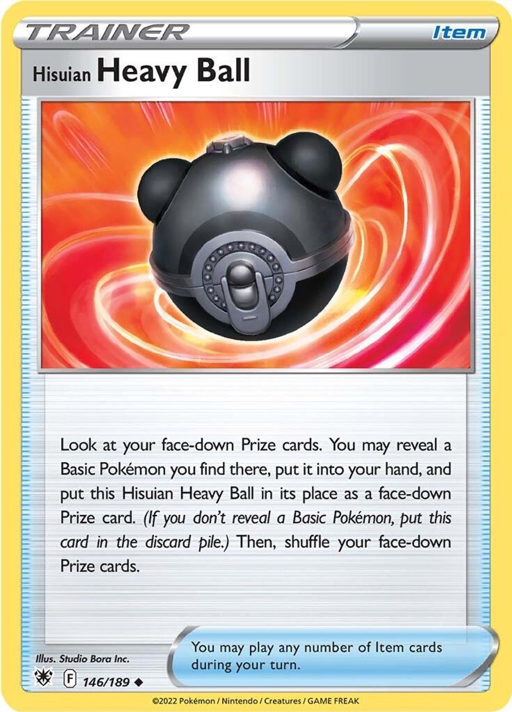 Hisuian Heavy Ball — SWSH10: Astral Radiance