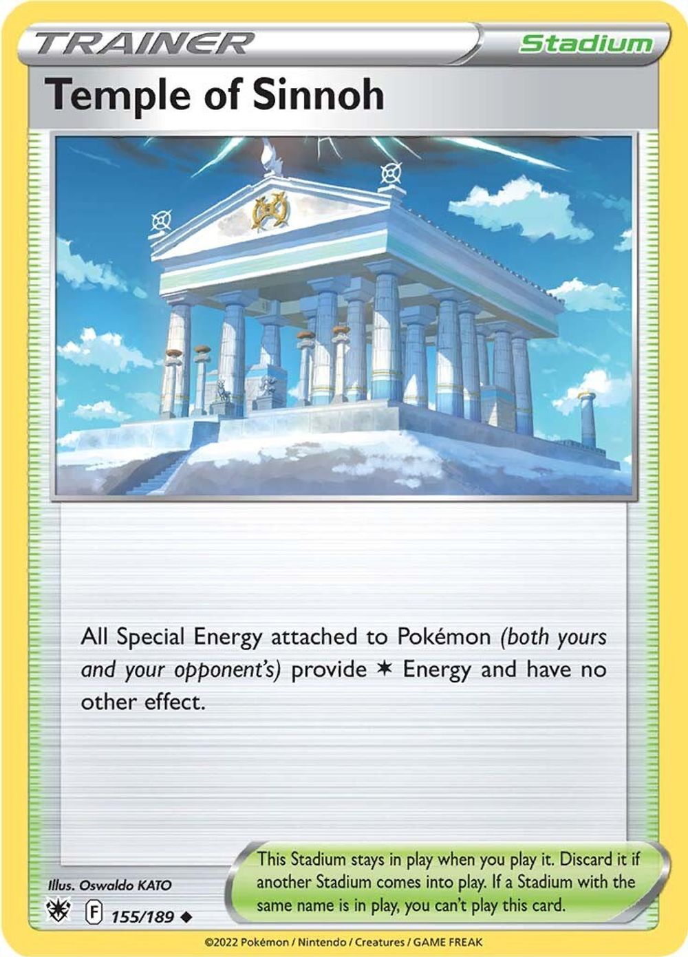 Temple of Sinnoh — SWSH10: Astral Radiance