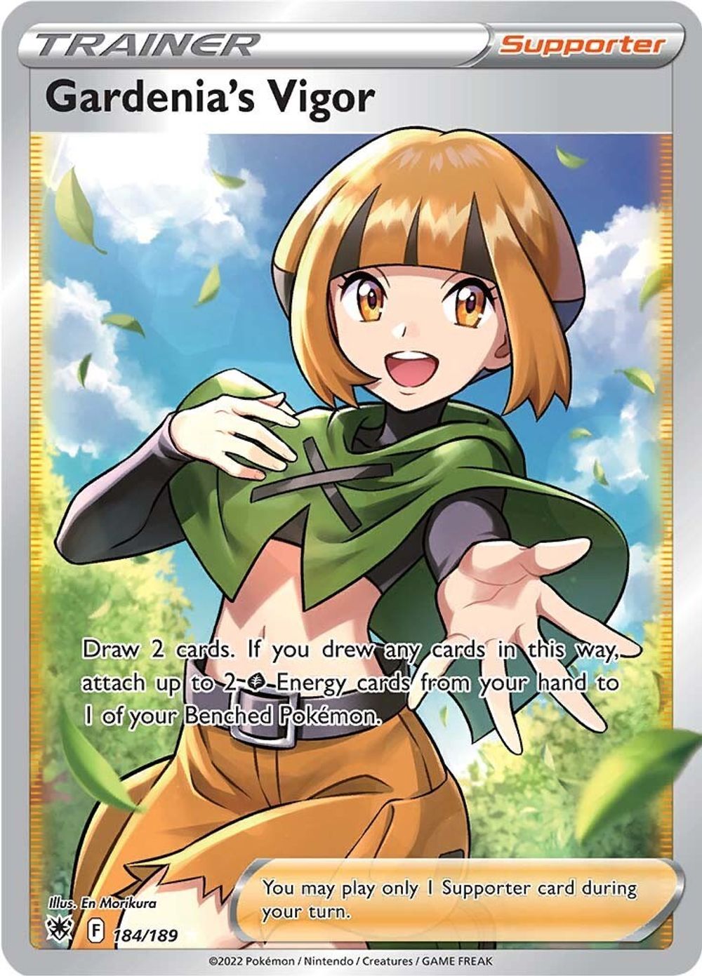 Gardenia's Vigor (Full Art) — SWSH10: Astral Radiance