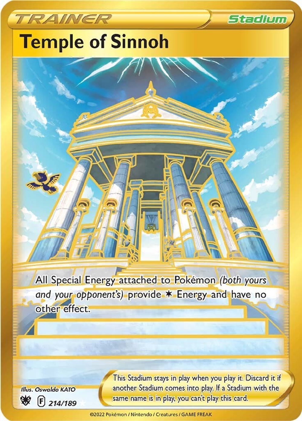 Temple of Sinnoh (Secret) — SWSH10: Astral Radiance