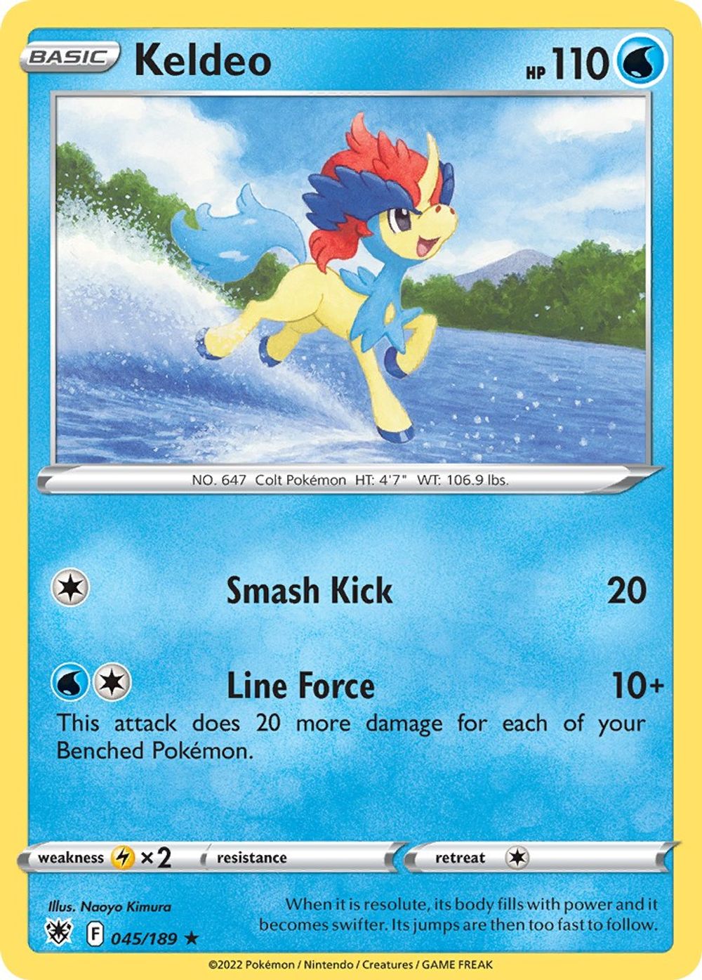 Keldeo - 045/189 — Deck Exclusives