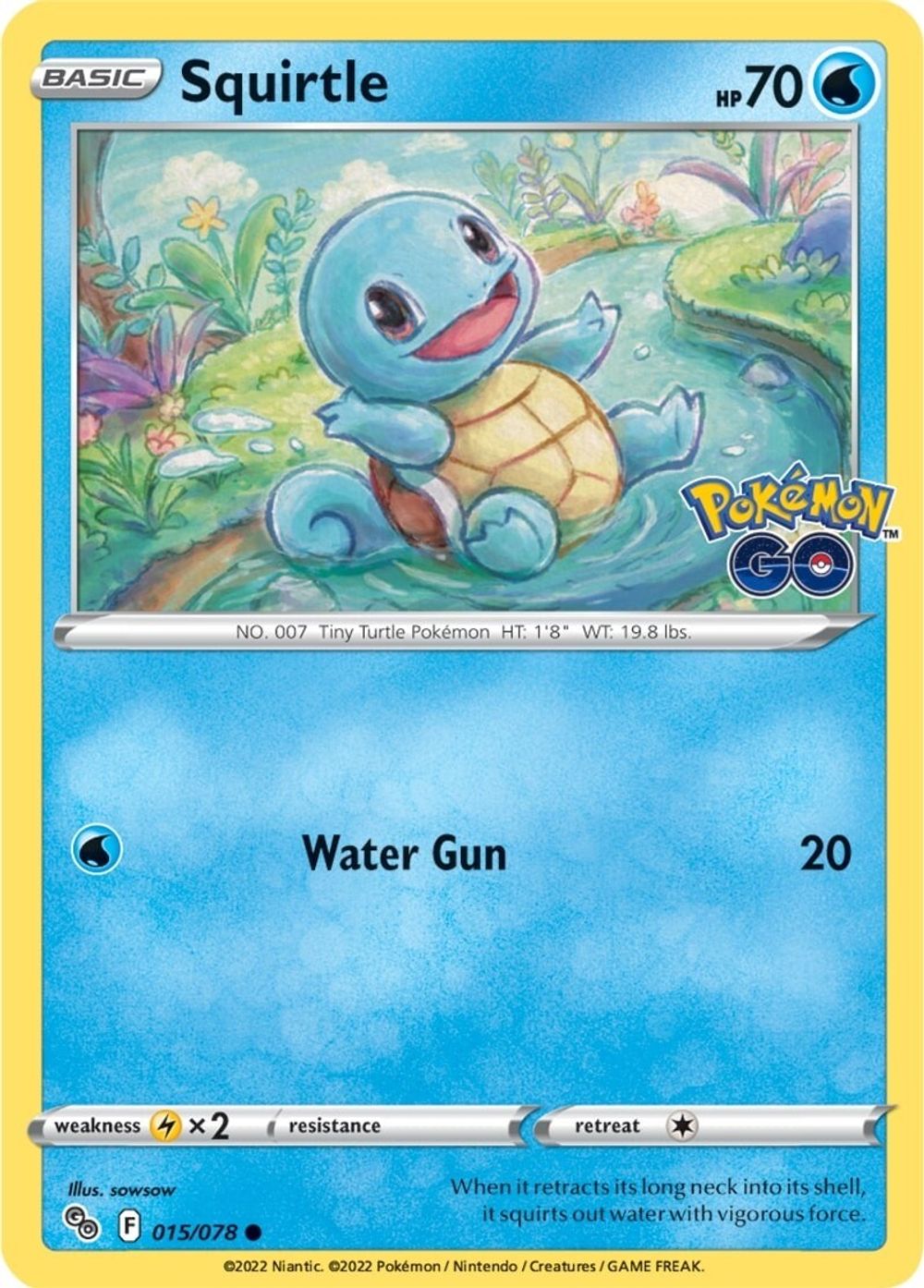 Squirtle — Pokemon GO