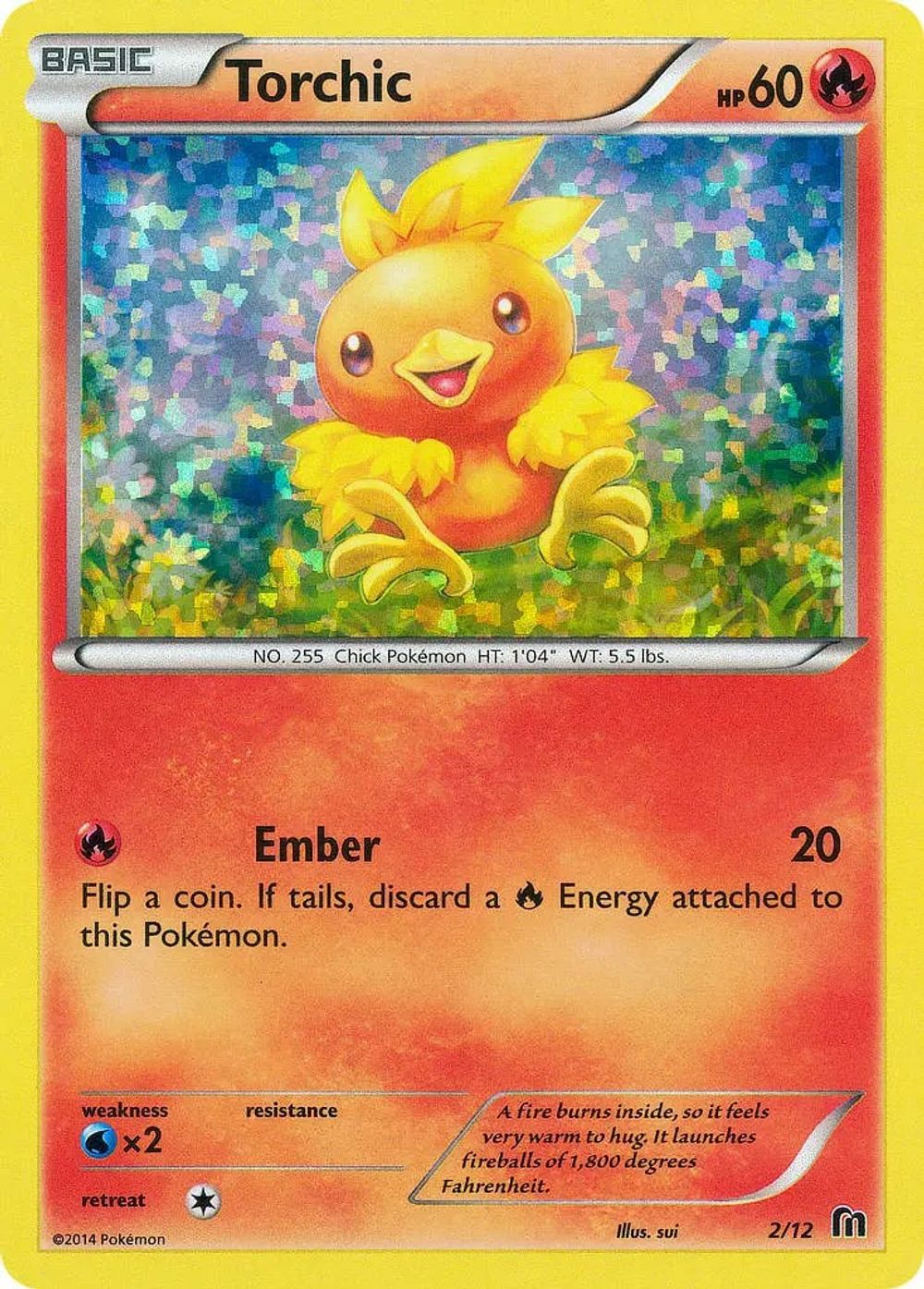 Torchic - 2/12 — McDonald's Promos 2016