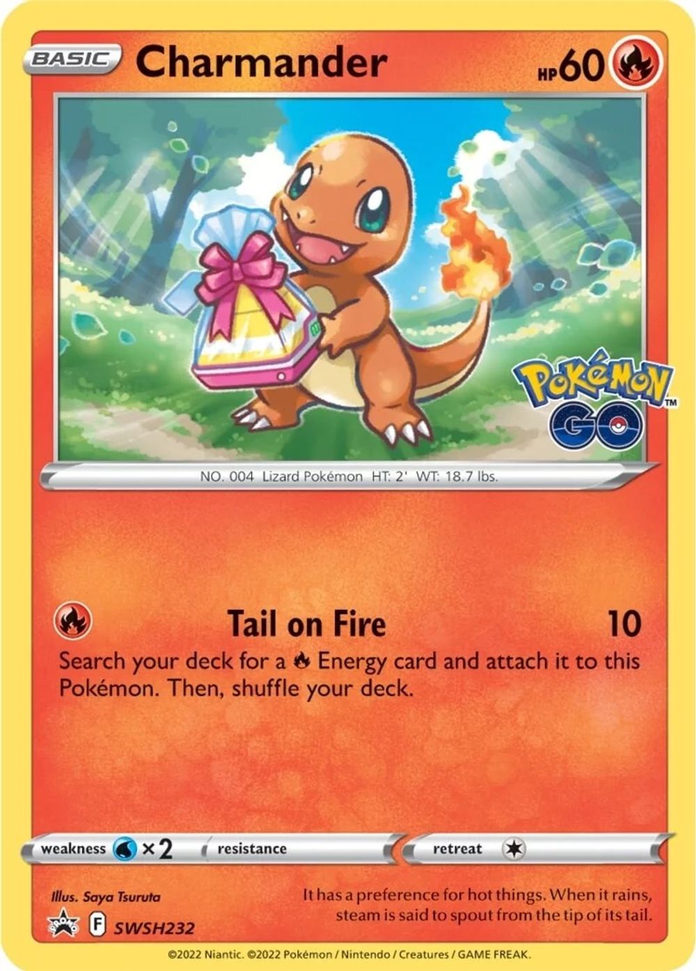 Charmander - SWSH232 — SWSH: Sword & Shield Promo Cards