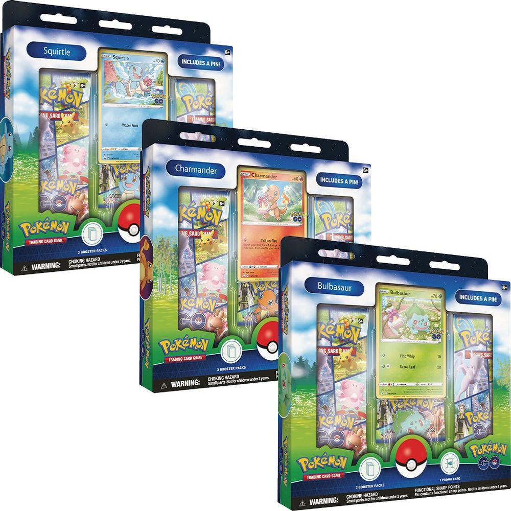 Pokemon GO Pin Collection [Set of 3] — Pokemon GO