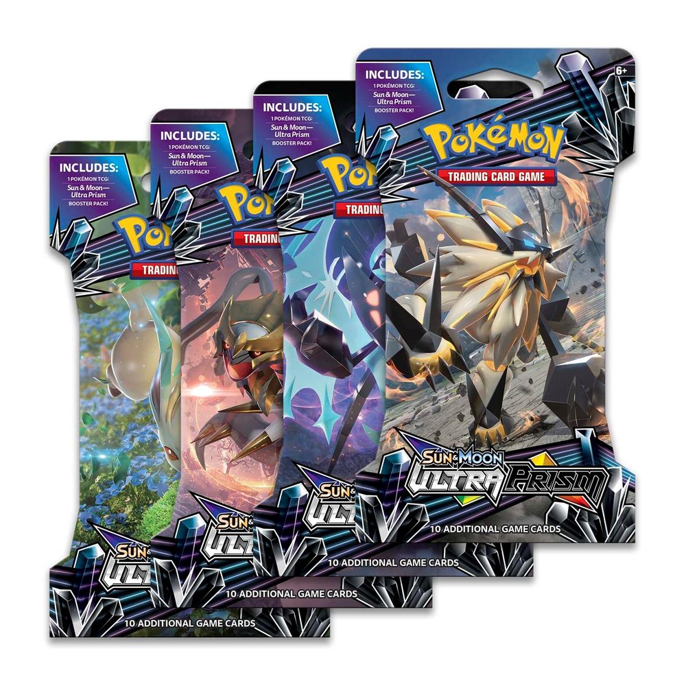 Ultra Prism Sleeved Booster Pack Art Bundle [Set of 4] — SM - Ultra Prism