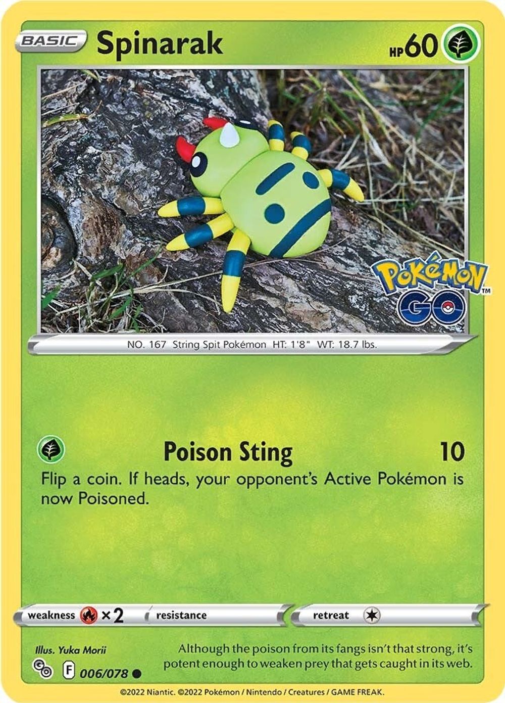 Spinarak — Pokemon GO