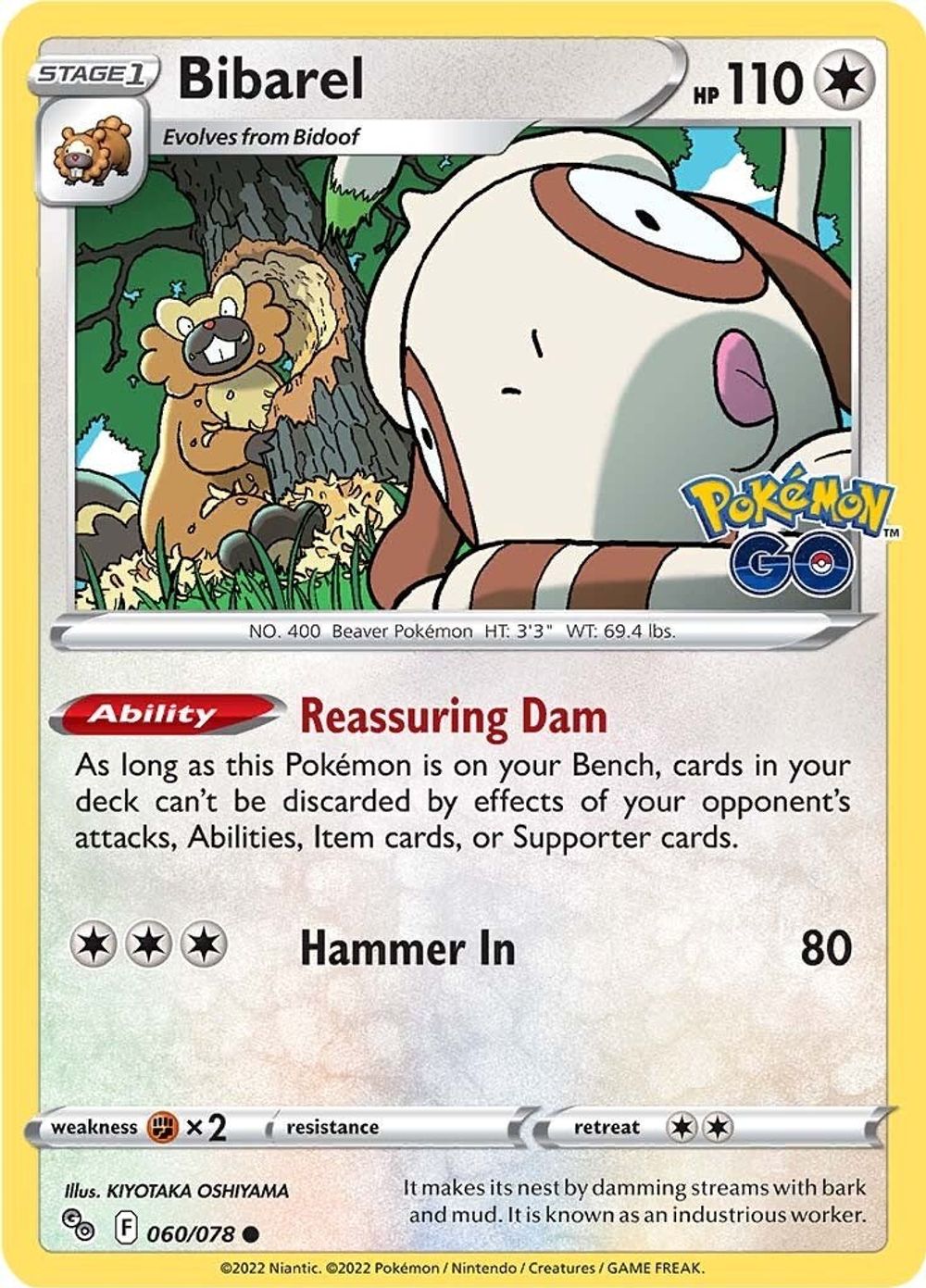 Bibarel — Pokemon GO