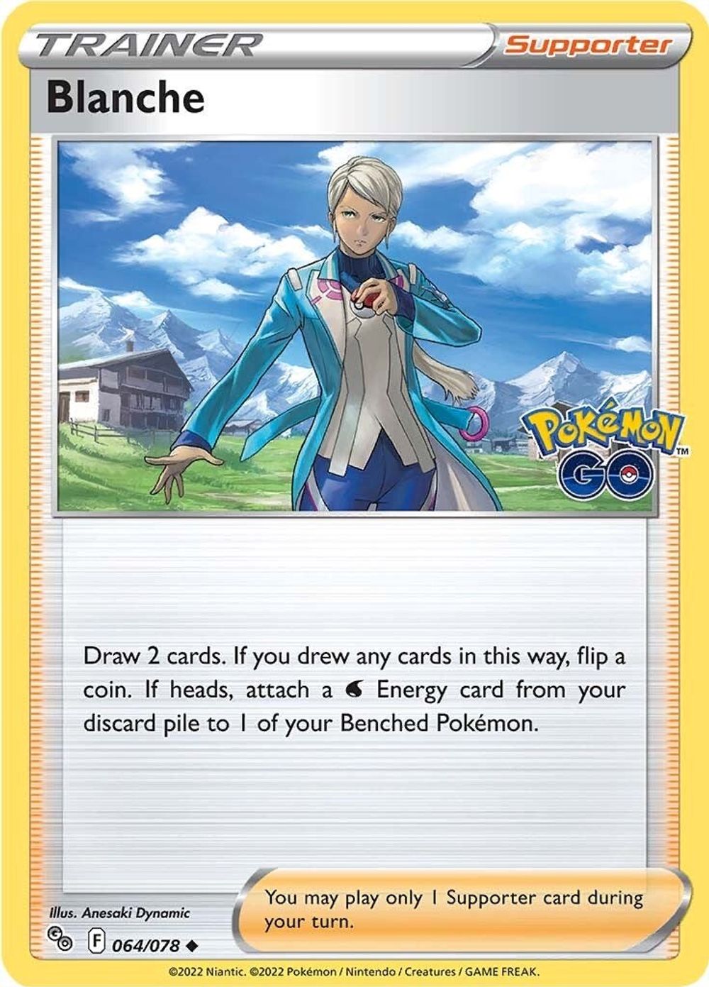 Blanche — Pokemon GO