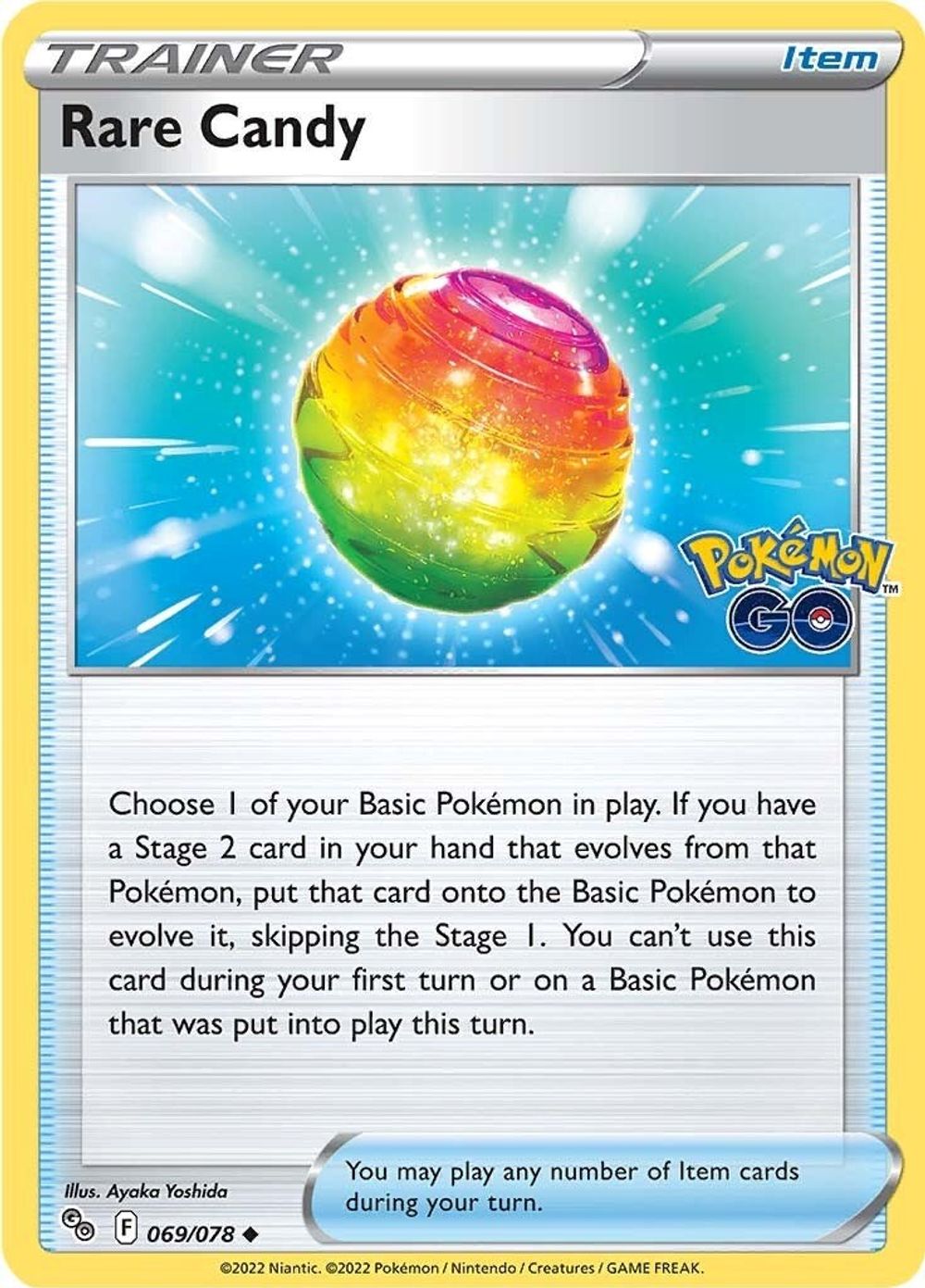 Rare Candy — Pokemon GO