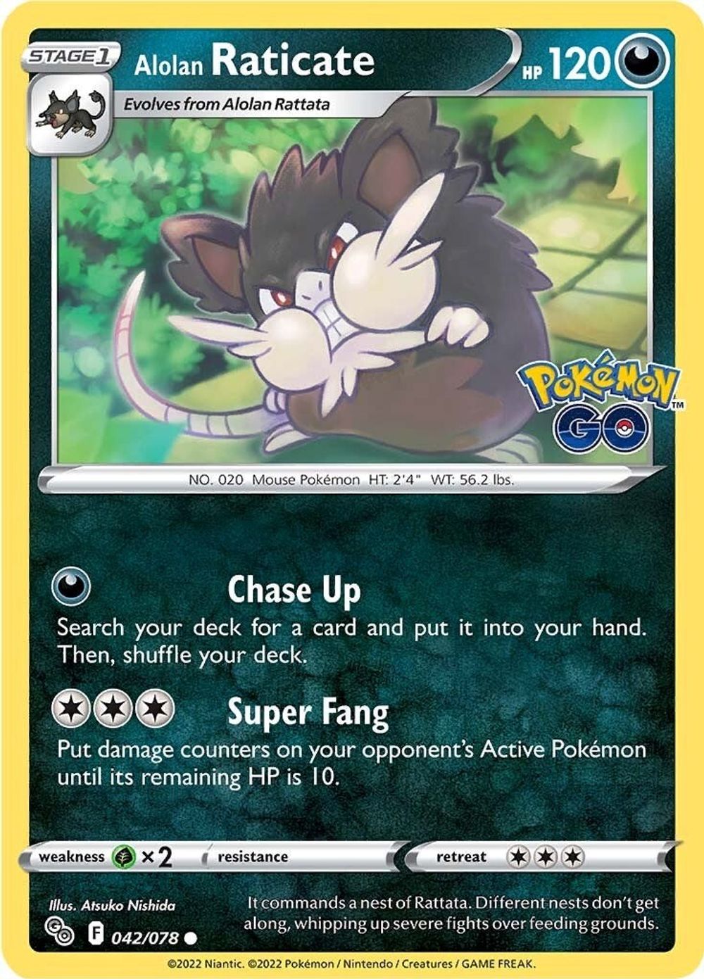 Alolan Raticate — Pokemon GO
