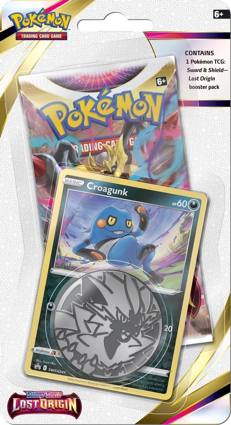 Lost Origin Single Pack Blister [Croagunk] — SWSH11: Lost Origin