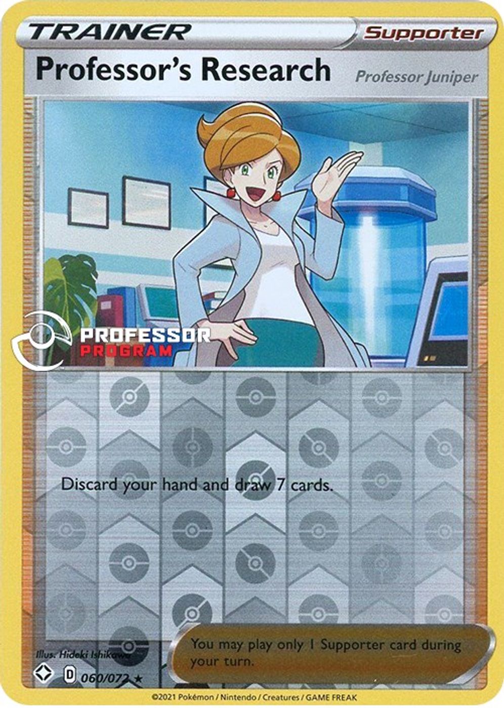 Professor's Research - 060/072 (2021) — Professor Program Promos