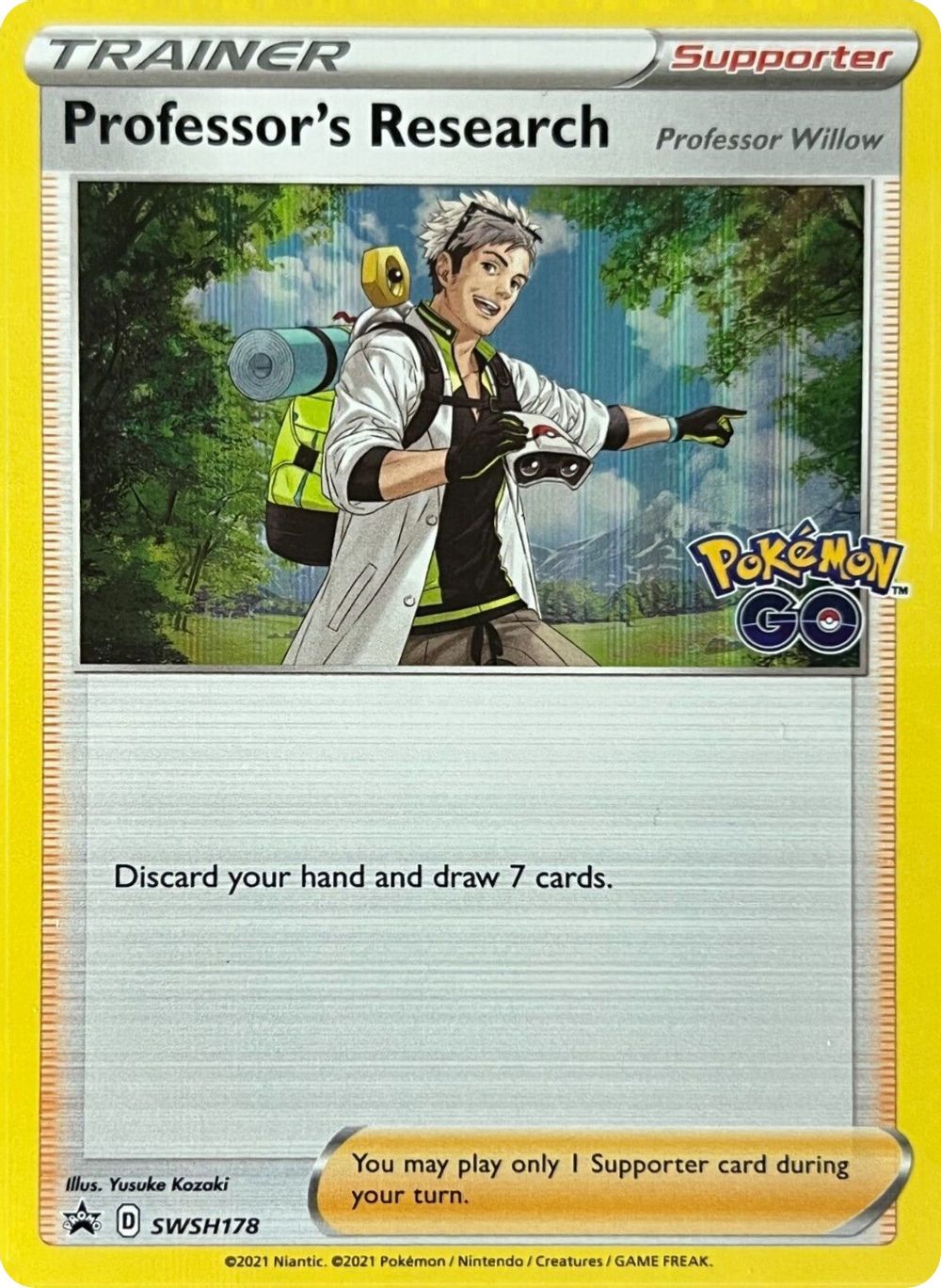 Professor's Research - SWSH178 — SWSH: Sword & Shield Promo Cards
