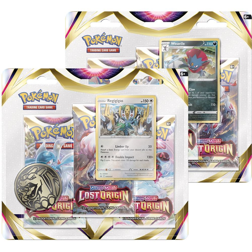 Lost Origin 3 Pack Blister [Set of 2] — SWSH11: Lost Origin
