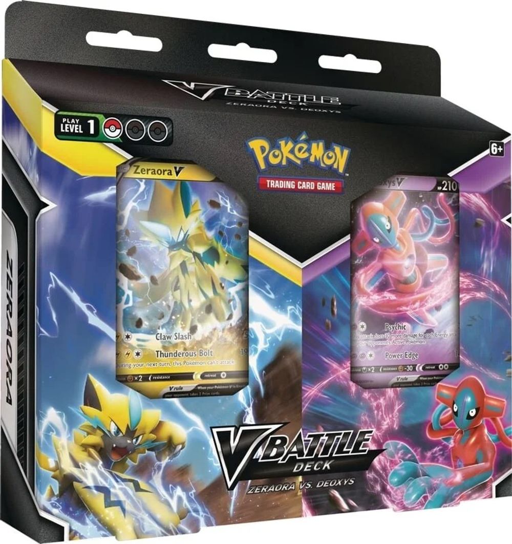 V Battle Deck Bundle [Deoxys V / Zeraora V] — Miscellaneous Cards & Products
